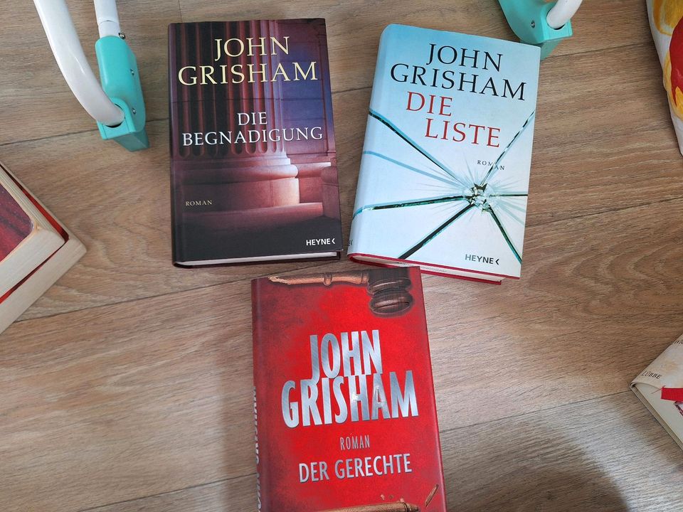 John Grisham Die Liste, Die Begnadigung, Der Gerechte in Jena