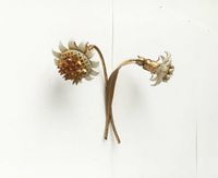 Mid Century Sunflower Wall Lamp Wandleuchte zu 50er 60er Stilnovo Hamburg-Nord - Hamburg Winterhude Vorschau