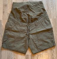 C&A Umstandsshort Hose kurz Schwangerschaft Sommer Khaki Gr. 40 Saarland - Wallerfangen Vorschau