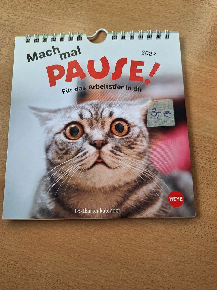 Postkartenkalender 'Mach mal Pause!' 2022 in Celle