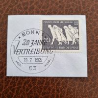 Bund Mi. 479 ESST Bonn Vertreibung Briefstück BRD #2663 Niedersachsen - Aurich Vorschau