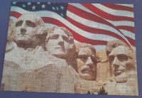 Puzzle, 1000 Teile, Mount Rushmore, geklebt Nordrhein-Westfalen - Kaarst Vorschau