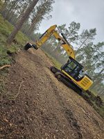 Waldwegbau Stümpfe ziehen Forststraßen Forstbau Pflanzstreifen Mecklenburg-Vorpommern - Jabel Vorschau