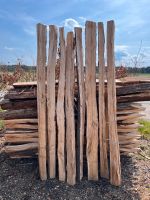 Weidepfähle Pfähle Eichenpfähle gespitzt / stump Weide  Eiche 2m Niedersachsen - Schneverdingen Vorschau