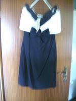 Neuware mit Etikett! Kleid von chic Gr. 42 in schwarz-weiß Hessen - Birstein Vorschau