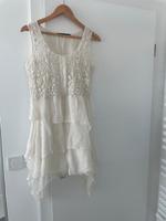 Zara Kleid Gr.M beige Seide Niedersachsen - Lingen (Ems) Vorschau