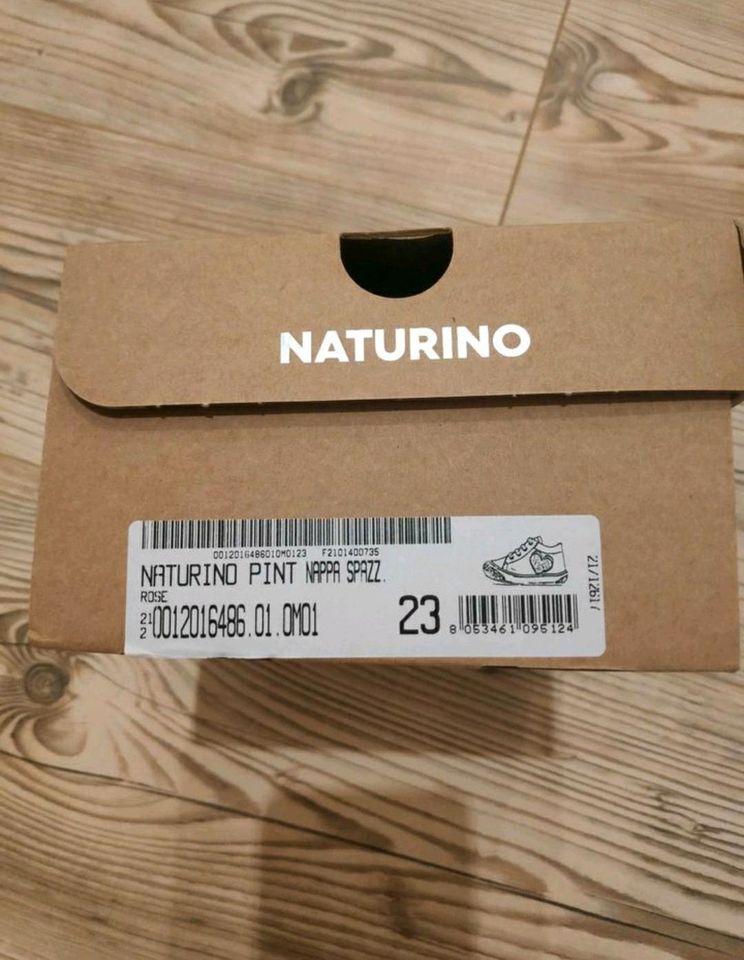 Naturino Halbschuhe 23 rose Schnürschuhe in Modautal