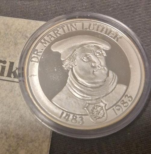 Medaille - Dr. Martin Luther - 15g Silber PP in Köln