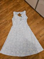 Comma Damen Kleid Hellblau weiß Gr 40 Sehr edel NP 140 € Niedersachsen - Duingen Vorschau