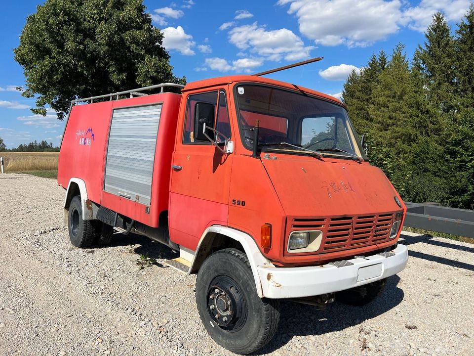 Steyr 590 Feuerwehr in Deining