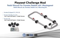 Playseat Challenge Mod - Fanatec Pedal Mounts alle Versionen Nordrhein-Westfalen - Sundern (Sauerland) Vorschau