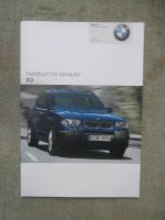 BMW X3 E83 Verkäuferhandbuch 2004 intern Nordrhein-Westfalen - Minden Vorschau