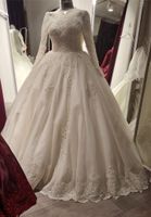 Brautkleid, Gelinlik, Tessetür, Weiss Nordrhein-Westfalen - Gelsenkirchen Vorschau