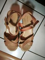 Keilabsatz Sandalen rosegold Hessen - Hadamar Vorschau