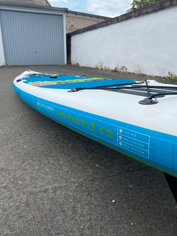 SUP Board aufblasbar Red Paddle Explorer 13.2 inkl Mistral Paddel in Schwetzingen