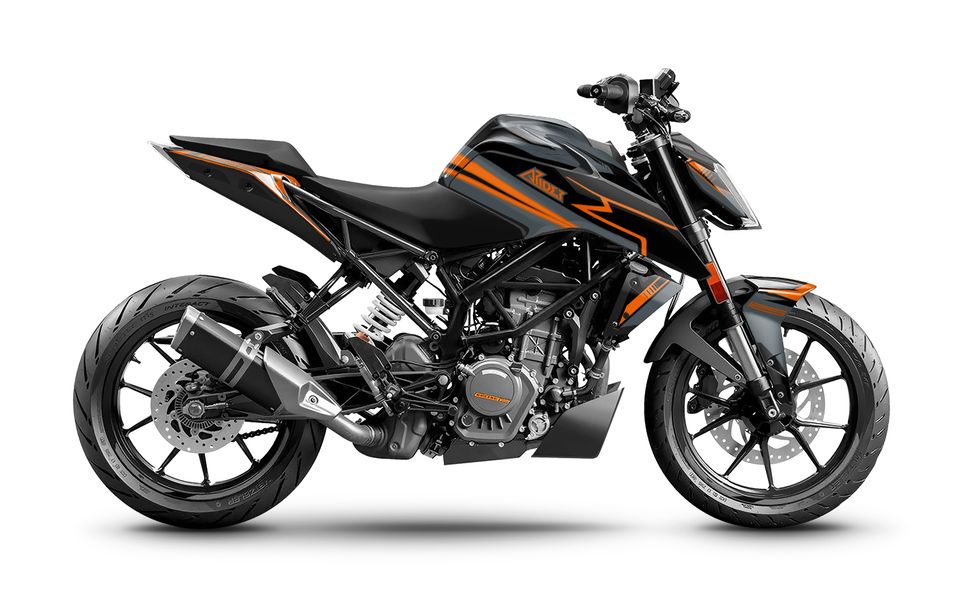 Dekor passend für KTM Duke 125 / 390 - arider.de in Rimpar