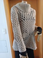 kuschliger Pulli mit Lochmuster in beige Gr. S/M Bayern - Schwandorf Vorschau