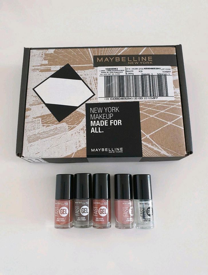 MAYBELLINE NEW YORK NAGELLACK SET GEL EFFEKT FAST GEL NEU MANIKÜR in Hessen  - Offenbach | eBay Kleinanzeigen ist jetzt Kleinanzeigen