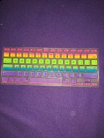 Tastatur Cover Apple Macbook Pro bunt Neon Gummi Regenbogen Lapto Hannover - Linden-Limmer Vorschau