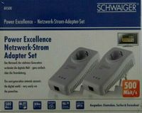 Schwaiger AV200 pro/AV200W/AV500 Netzwerk Adapter Strom/Steckdose Nordrhein-Westfalen - Greven Vorschau