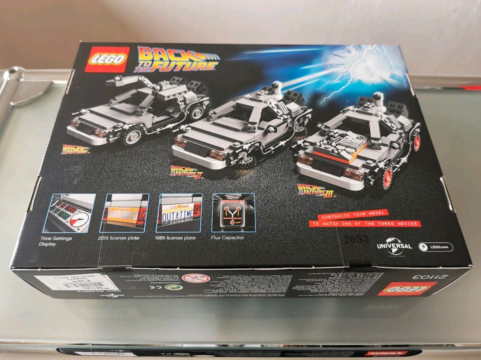 Lego cuusoo 21103 Back to the future Delorean Fehldruck OVP in  Niedersachsen - Meppen | Lego & Duplo günstig kaufen, gebraucht oder neu |  eBay Kleinanzeigen ist jetzt Kleinanzeigen