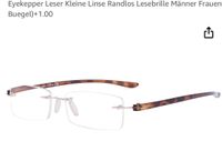 Lesebrille +1.0 Tortoise Bügel von Eyekepper randlos Baden-Württemberg - Eberhardzell Vorschau