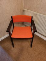 Stuhl Retro Vintage 60er Orange Niedersachsen - Wrestedt Vorschau