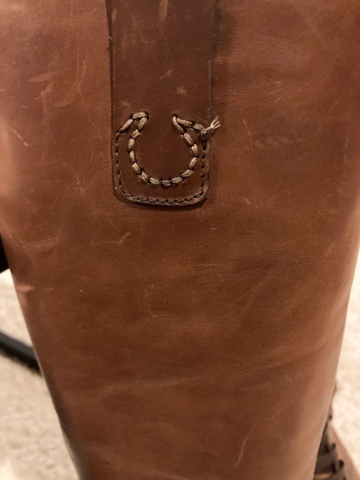 Super süße echt Lederstiefel von True Religion in Hirschau