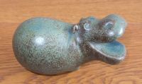 Kleines Nilpferd aus Keramik Frankfurt am Main - Bergen-Enkheim Vorschau