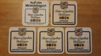 Bierdeckel - Bürger- und Engelbräu Memmingen - 5 Stück Baden-Württemberg - Jettingen Vorschau