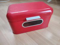 Brotdose Brotbox Edelstahl rot Metall Retro Vintage Rockabilly Sachsen - Limbach-Oberfrohna Vorschau