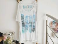 XXL 46 48 liberty Shirt Tunika Bluse T-Shirt weiß blau Spitze Sachsen-Anhalt - Genthin Vorschau