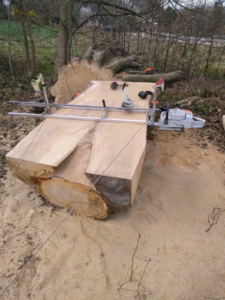 Mobiles Sägewerk Lohnsägen in Oberottmarshausen