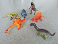 JR / Dinosaurier, Kunststofffiguren, 6-Stk, je ca. 14 cm lang Bayern - Stamsried Vorschau