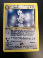 Pokemon Karte Togetic 16/111 englisch 1. Edition Neo Holo Swirl Saarland - Heusweiler Vorschau