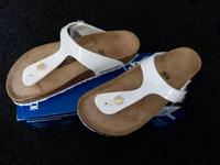 BIRKENSTOCK zehentreter weis Bayern - Schwabach Vorschau