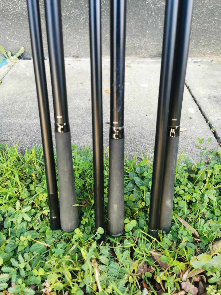 3× Fox Warrior S 12ft 2.75lbs Karpfenruten Carp Rods TOP Angeln in Bad Bentheim