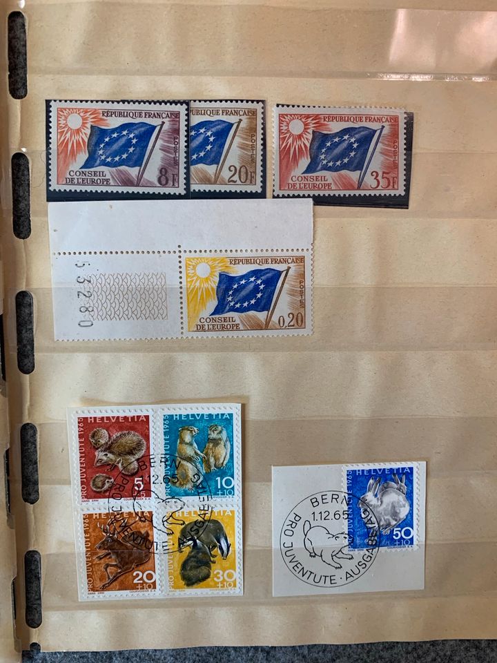 Erbstücke Auflösung Sammlung Länder Briefmarken 60er Jahre (3) in Boffzen