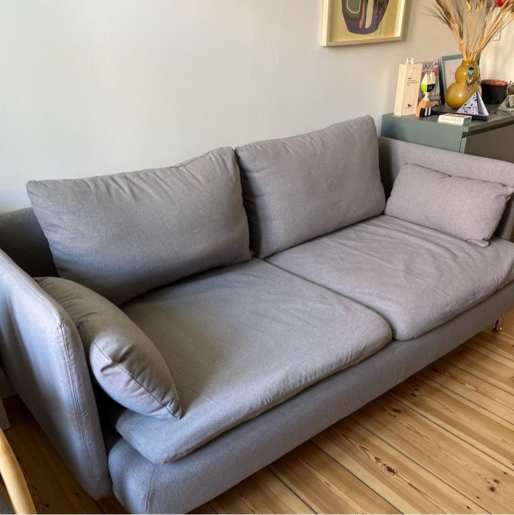 IKEA Sofa 3 person grey like new in Berlin