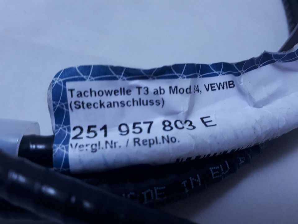 VW T3 Bus Tachowelle ab Modell ´84 *NEU* in Seth Holstein