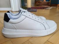 Calvin Klein Jeans weisse leder Sneakers Chunky Cupsole 3 Niedersachsen - Braunschweig Vorschau