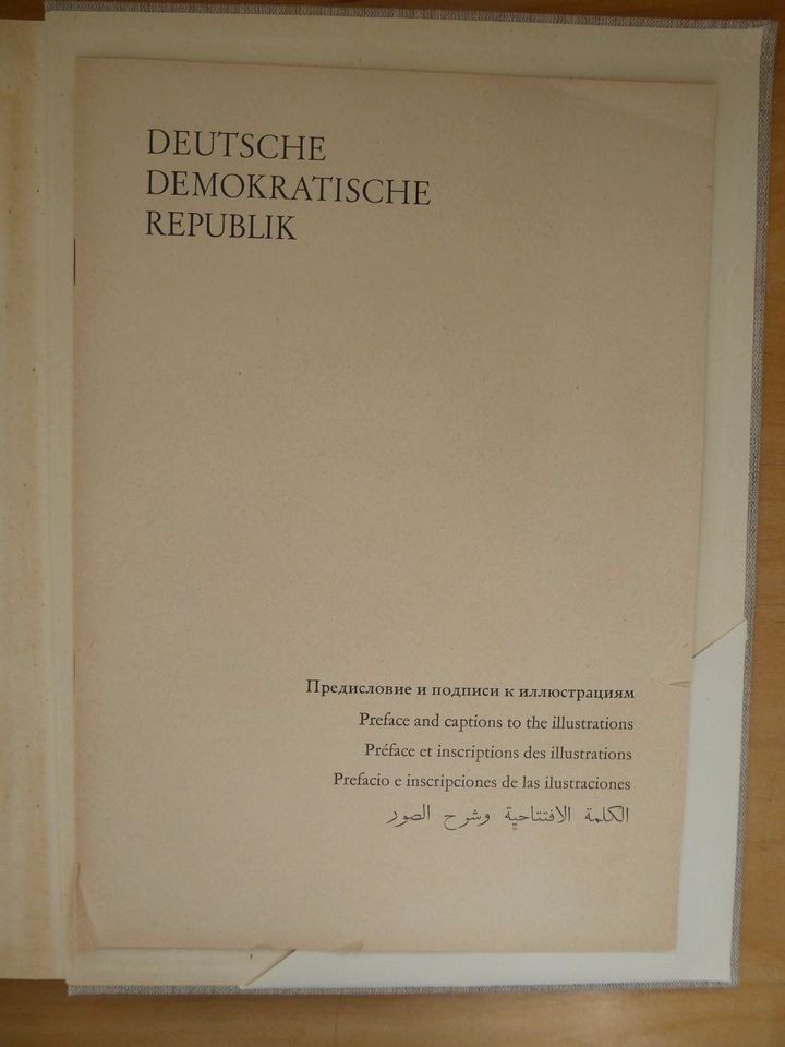 Deutsche Demokratische Republik - Propaganda-Buch von 1959 in Linden