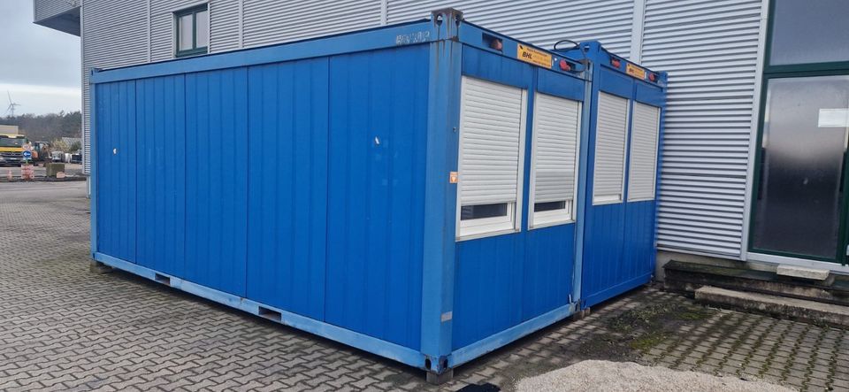 Bürocontainer auf unserem Grundstück zu vermieten in Liebshausen