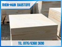 Sandstein Naturstein Formatplatten creme beige 80x60x2cm Hessen - Mainhausen Vorschau