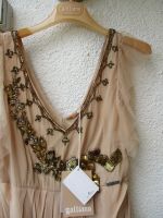 Designer Kleid 40 ungetragen nude Applikationen handmade Galliano Bayern - Collenberg Vorschau