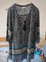 Dunkel Muster Kleid Bluse Yessica C& A gr. 44? Hessen - Fulda Vorschau