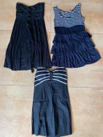 schwarz + blau Kleider Minikleider leichte Kleider gr. M/38 Hessen - Wölfersheim Vorschau