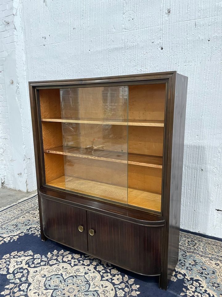 MIDCENTURY Vitrinenschrank retro vintage Kommode Highboard 60er in Berlin