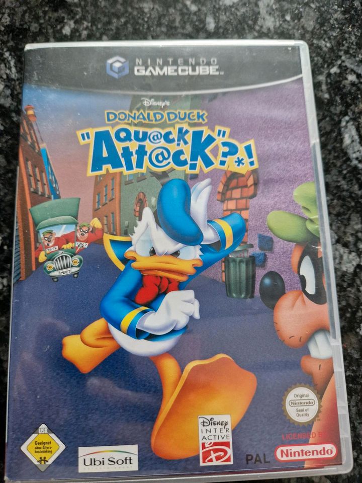 Gamecube Spiel Quark Attack Donald Duck Nintendo in Bochum