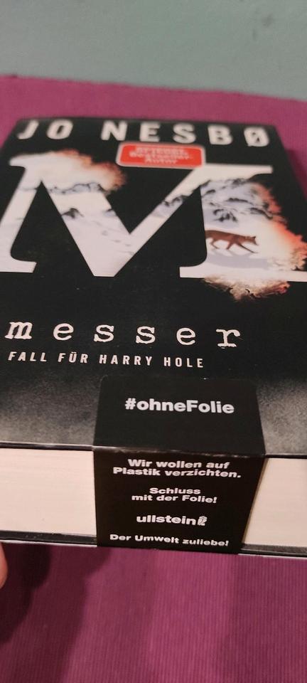 Jo Nespø M messer Ein Fall für Harry Hole NEU OVP siehe Fotos in Duisburg